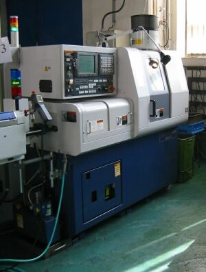 Aplikace na dlouhotočném CNC soustružnickém automatu Tsugami